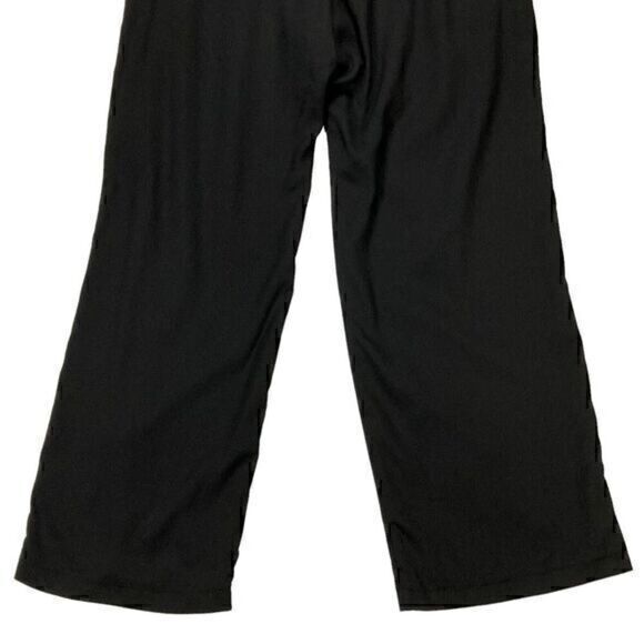 Lulus Pants Women XS Black Chic Pleated High-Waisted Wide-Leg Flare Trousers New - Picture 8 of 14